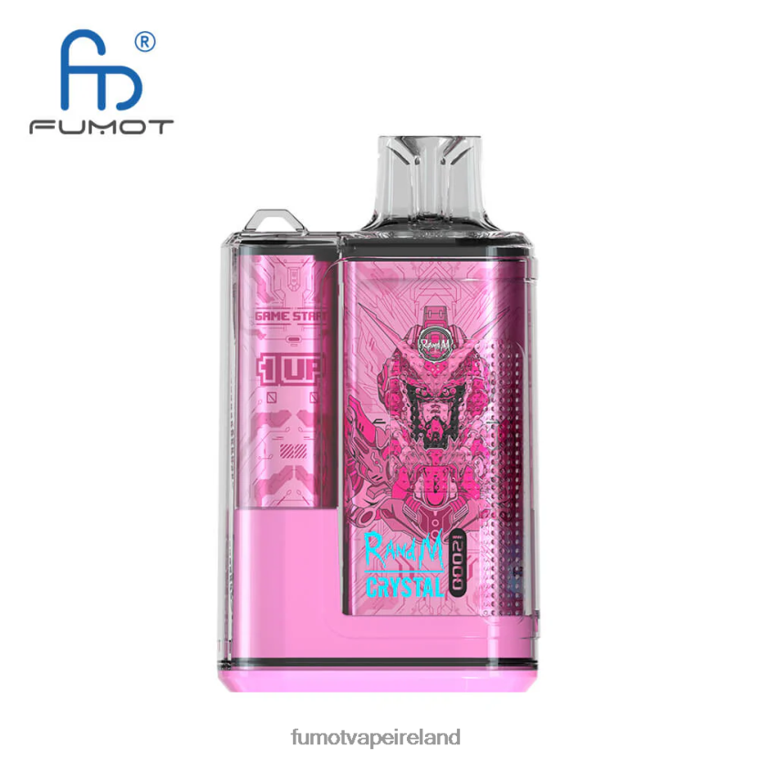 Fumot Crystal 20ML 12000 Disposable Vape Box (1 Piece) T6F626286 | Fumot Cigarette Electronique Watermelon Ice